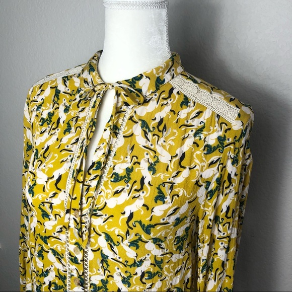 Maeve Janie Flounced Peasant Blouse - Picture 7 of 12